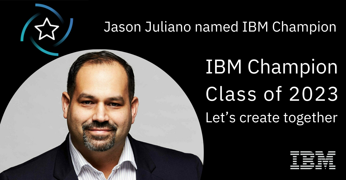 Jason juliano ibm champion 2 jason juliano